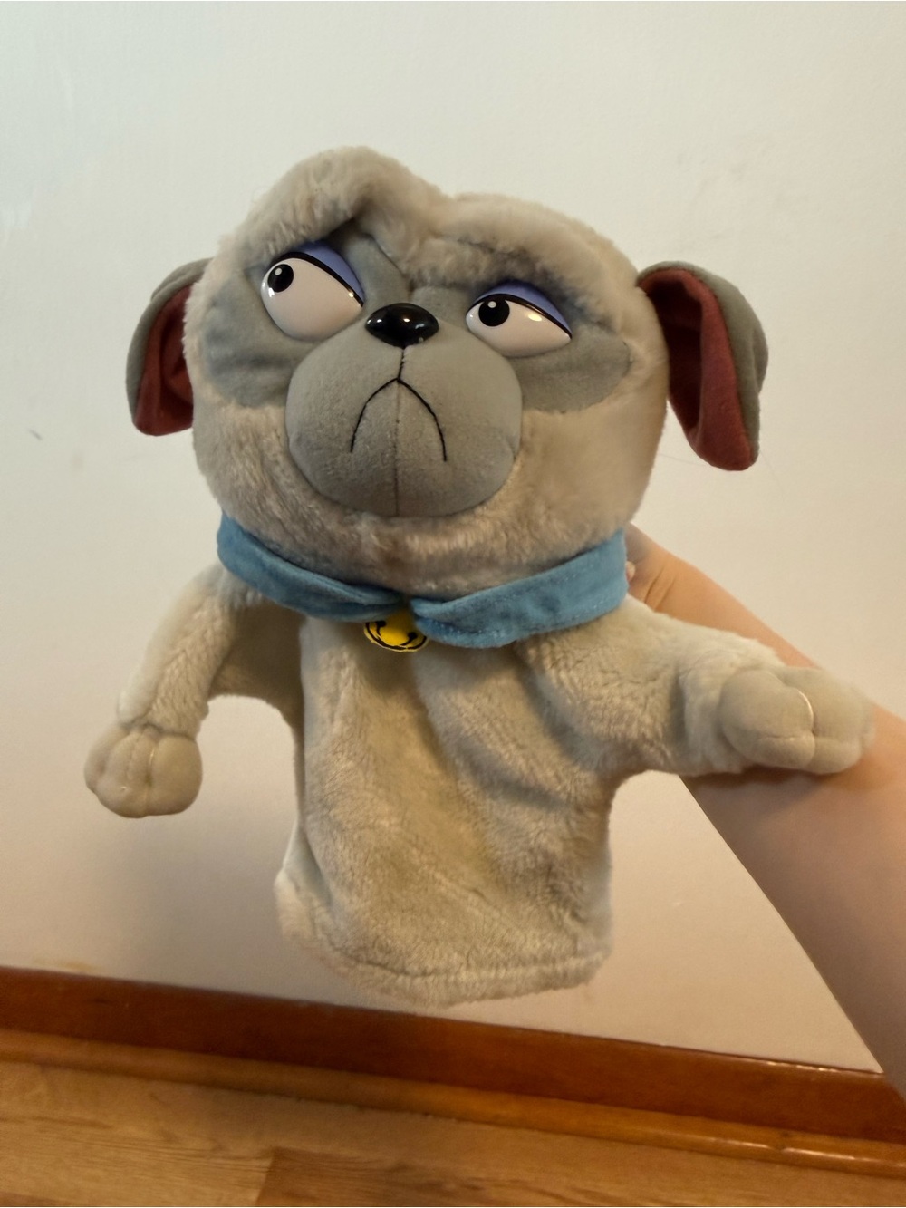 Vintage Disney Pocahontas Percy Dog Plush Puppet Children's / Kids Toy Pretend